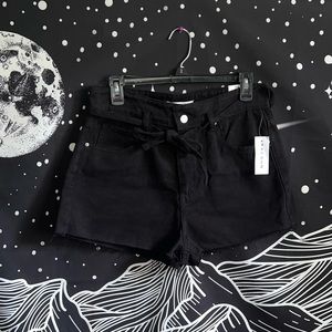 PacSun Black High Waist Shorts